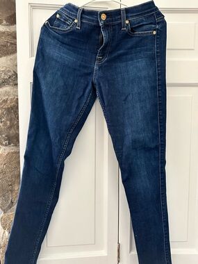 7 for all Mankind women’s Gwenevere skinny jean. 28w.